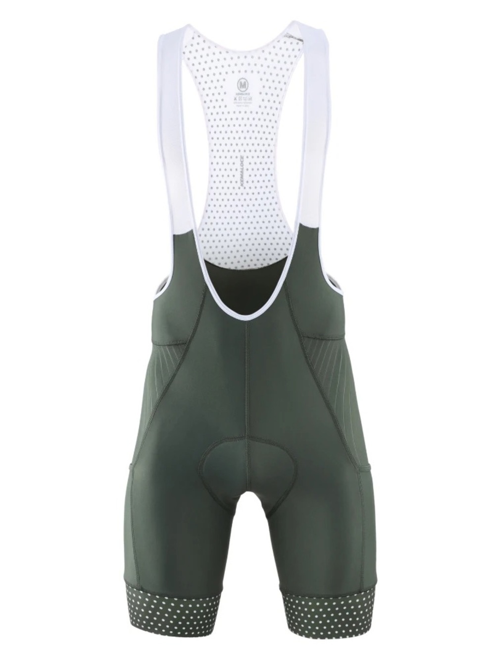 Kemaloce Men's Olive Green Cycling Bib Shorts, XS, NWT